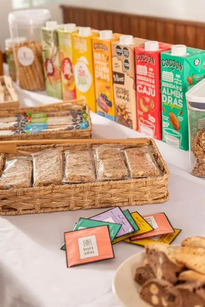 Budín artesanal para catering de eventos corporativos